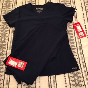 Greys anatomy scrub set. Navy. Size medium.